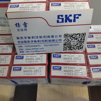 沈阳skf轴承授权代理斯凯孚不锈钢轴承W6001-2Z/C3